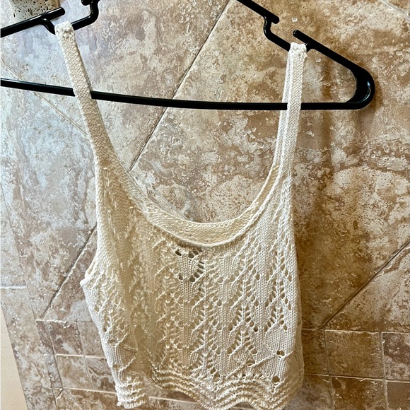 Swell small crop top tank white - Picture 3 of 3